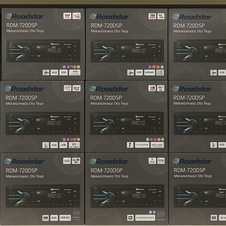 PİONEER ROADSTAR 3 AMFİLİ BLUETOOTH TEYP DSP İŞLEMCİLİ