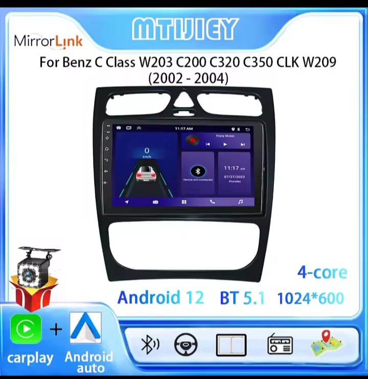 MERCEDES W203 MULTİMEDYA OEM