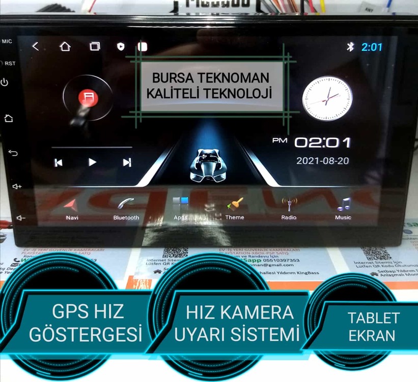 7 INC ANDROID MULTİMEDYA KAMERALI