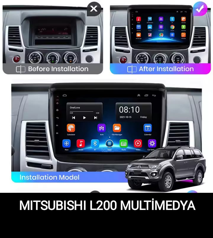 MITSUBİSHI L200 OEM MULTİMEDYA