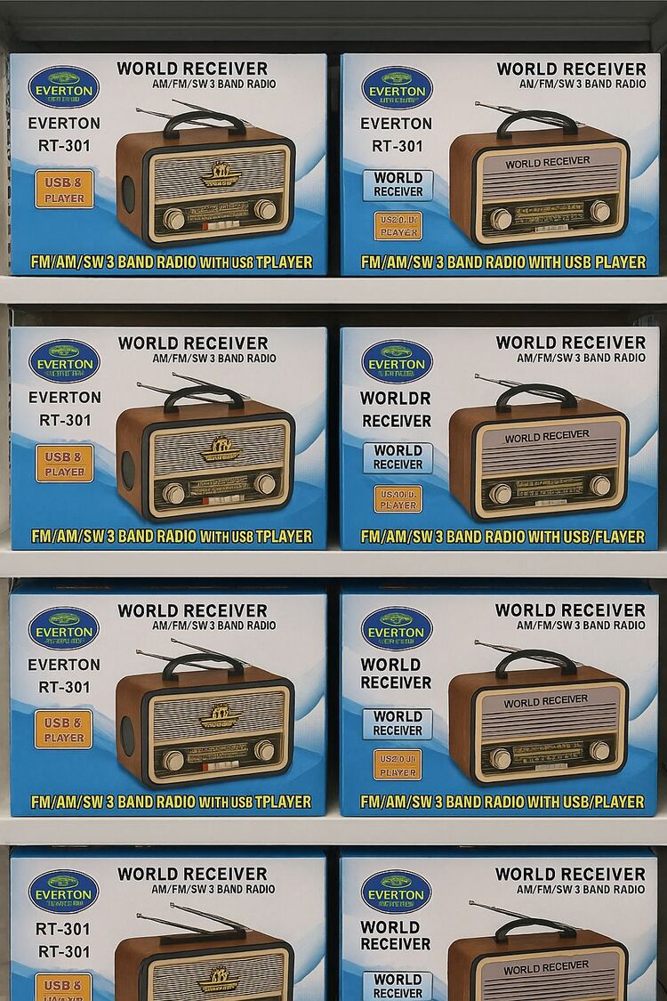 NOSTALJİ RADYO USB BLUETOOTH 