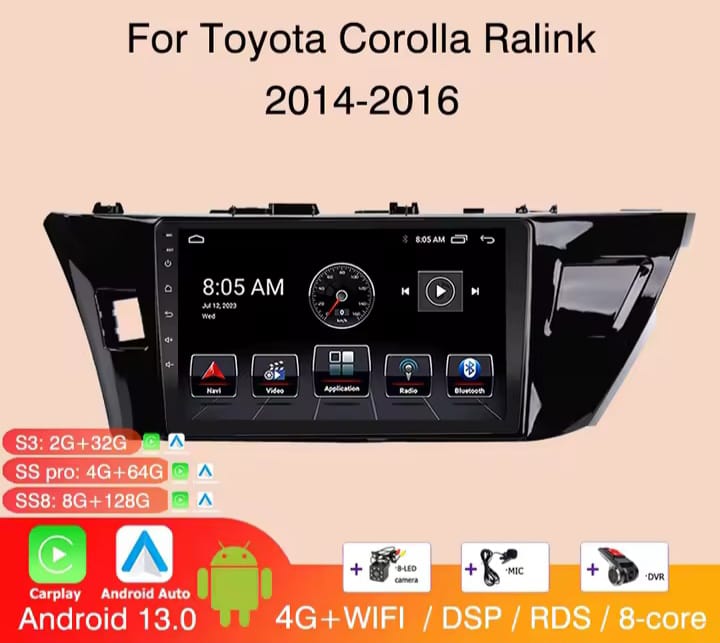 TOYOTA COROLLA NEW KASA OEM 64 GB