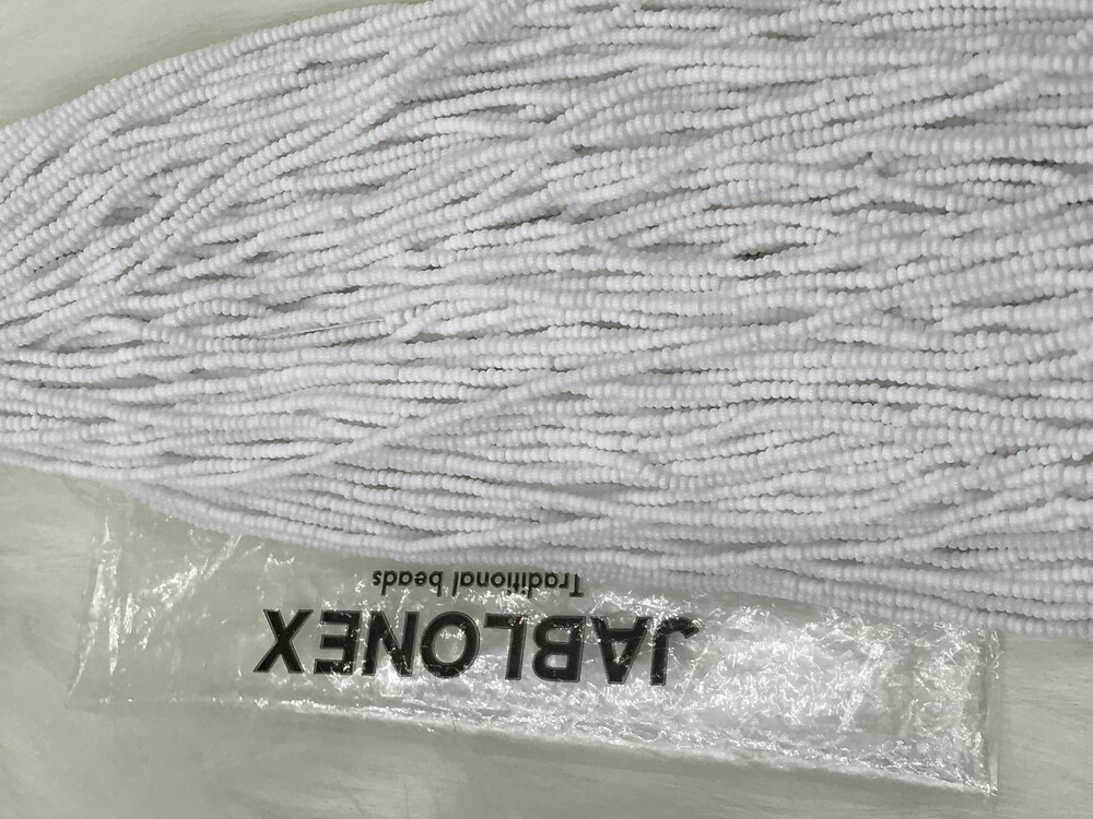 0.11 Dizili (Beyaz) Kum Boncuk 500 gram