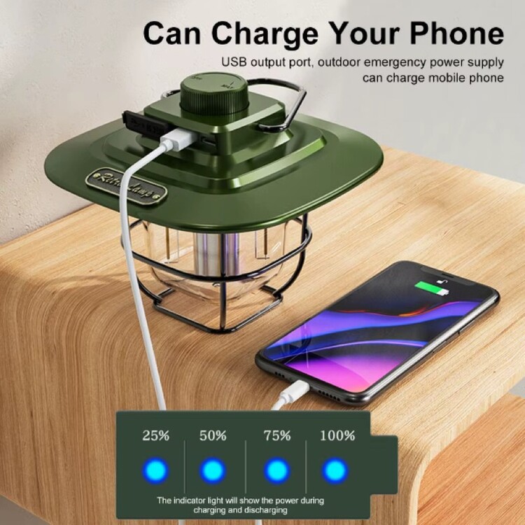 Şarjlı Powerbank Özellikli Işıldak