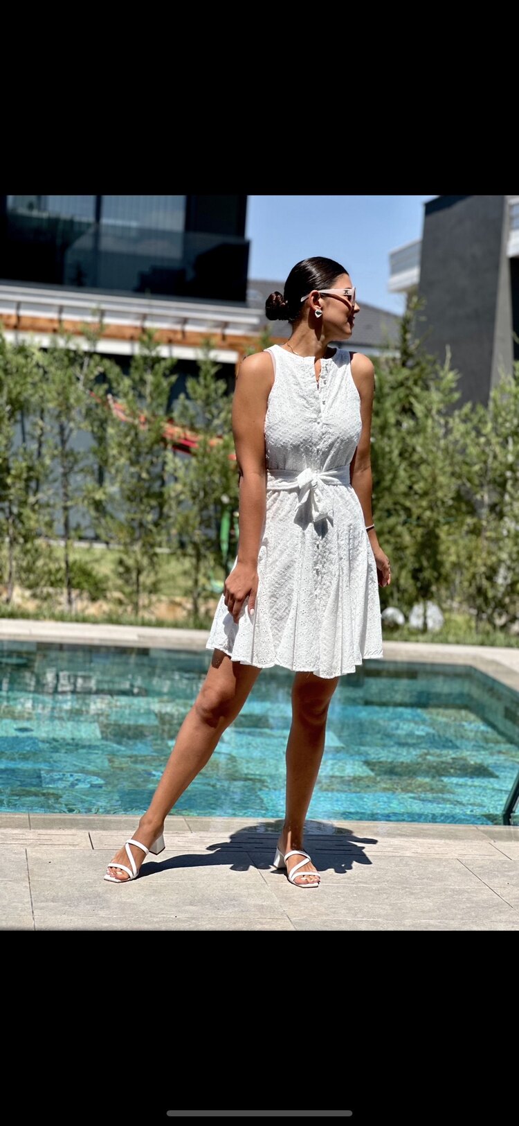 White dress