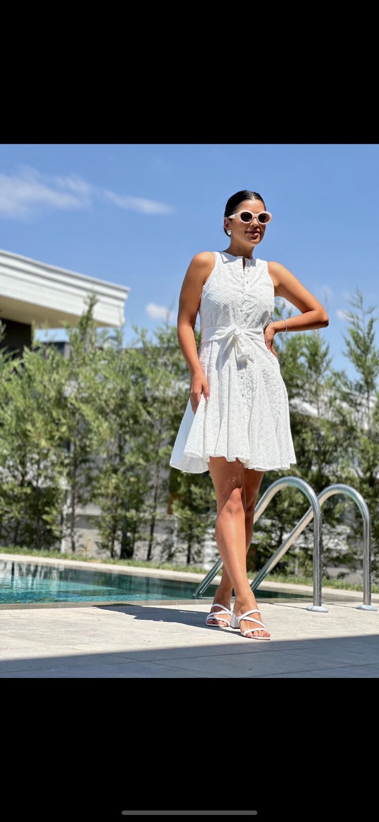 White dress