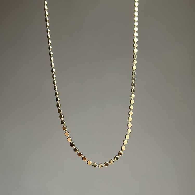 Gold Sade Zincir Kolye