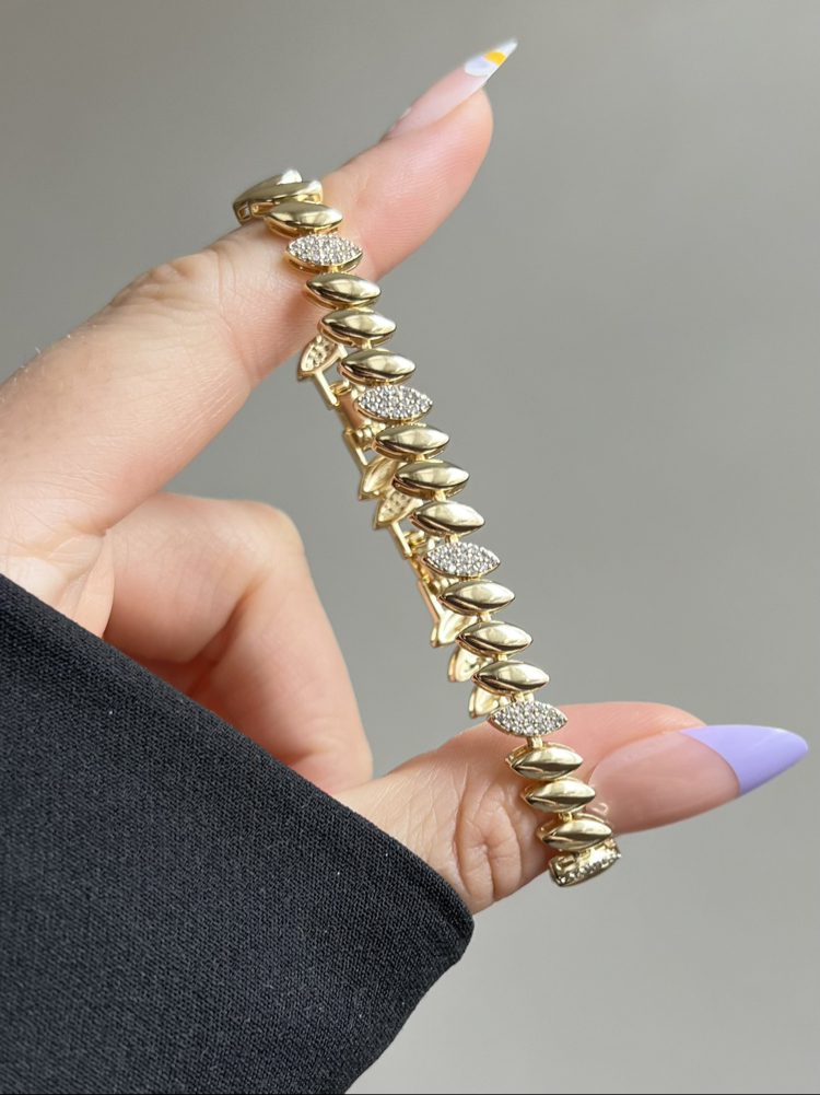 Gold Damla Bileklik
