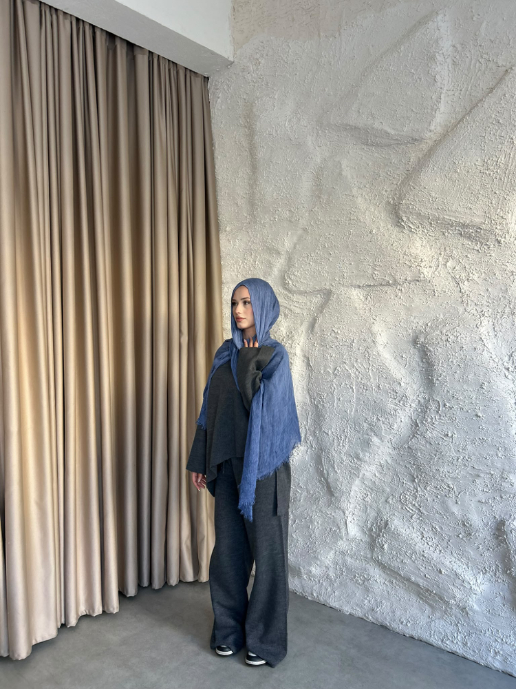 Antrasit Gri Triko Takım