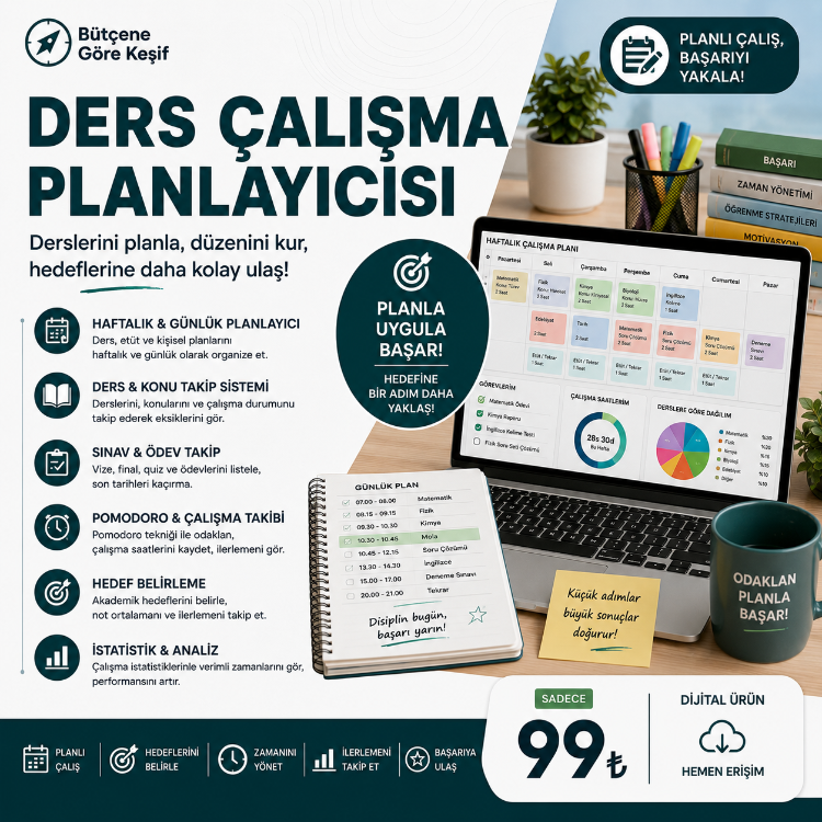 Ders Çalışma Planlayıcısı