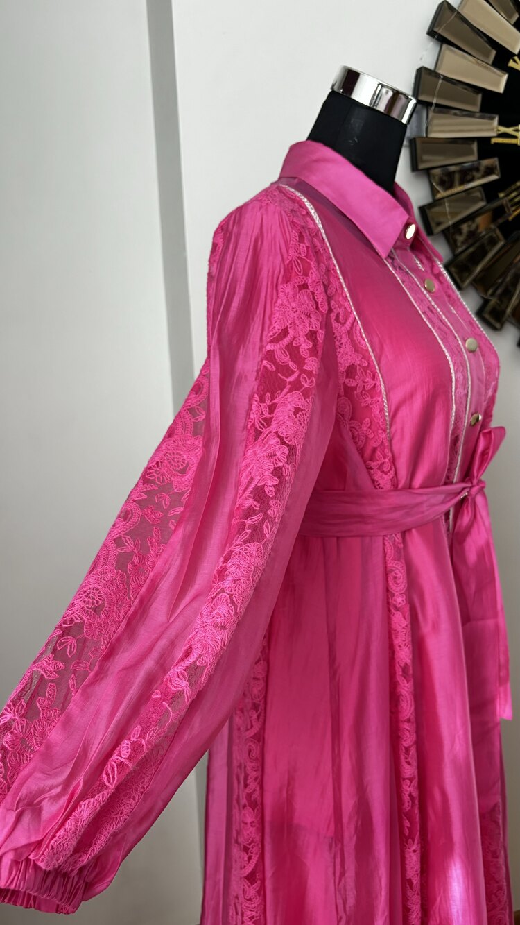 Pink dress
