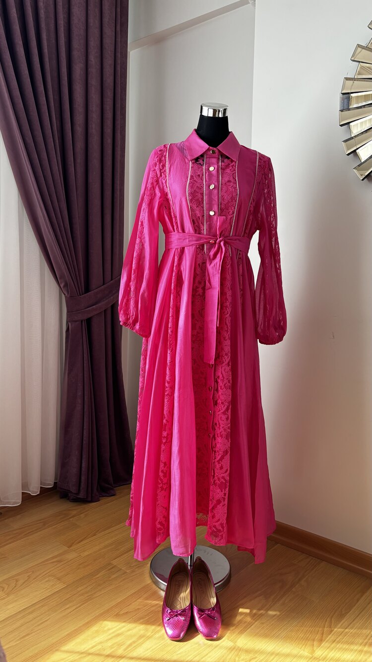 Pink dress