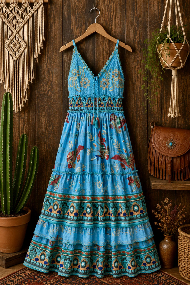 İthal tasarım handmade elbise