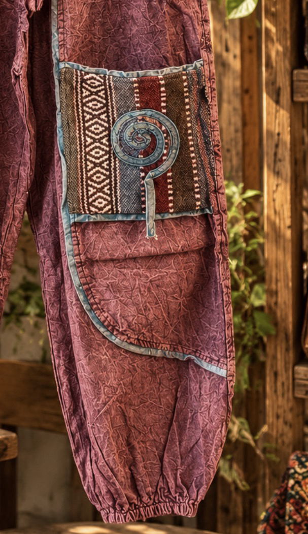 Nepal tasarım pantolon