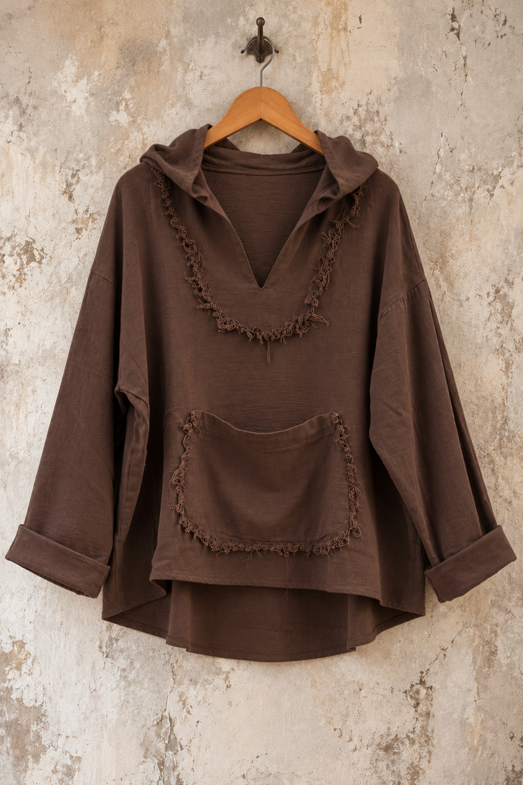 Bohem tasarım sweatshirt