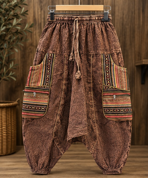 Nepal tasarım şalvar