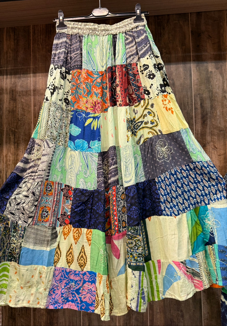 Otantik patchwork etek