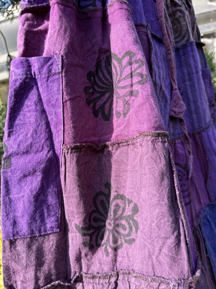Nepal tasarım otantik etek