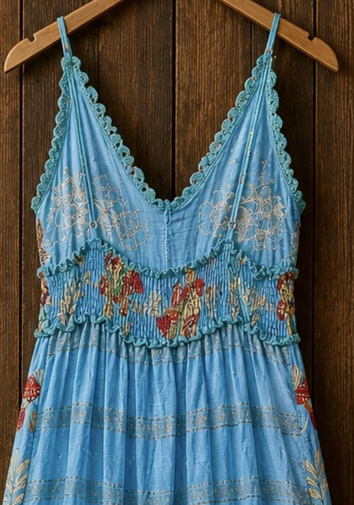 İthal tasarım handmade elbise