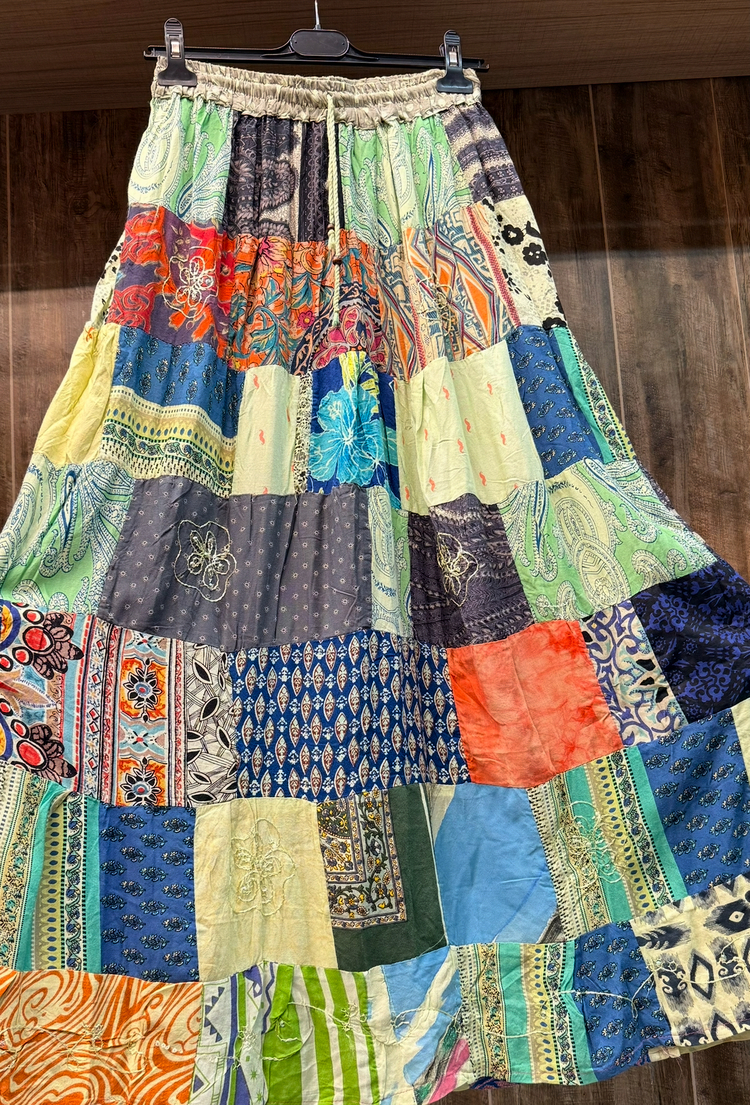 Otantik patchwork etek