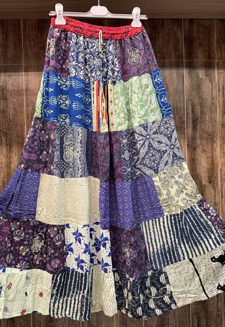Otantik patchwork etek