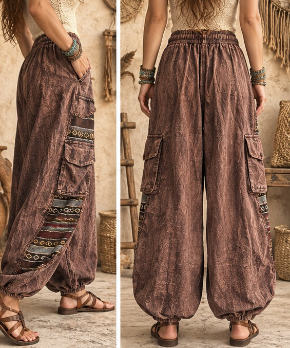 Nepal tasarım pantolon