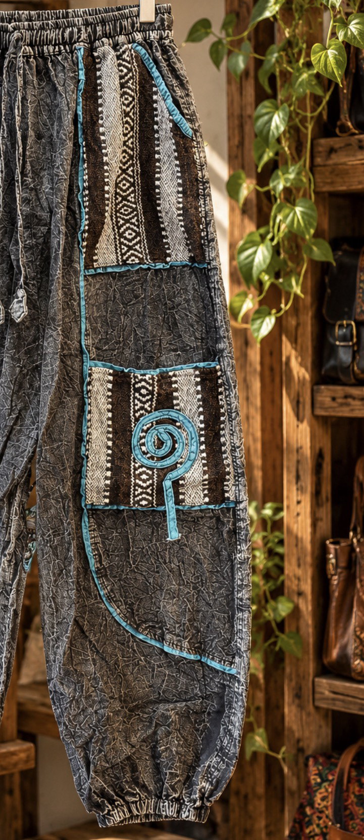 Nepal tasarım pantolon