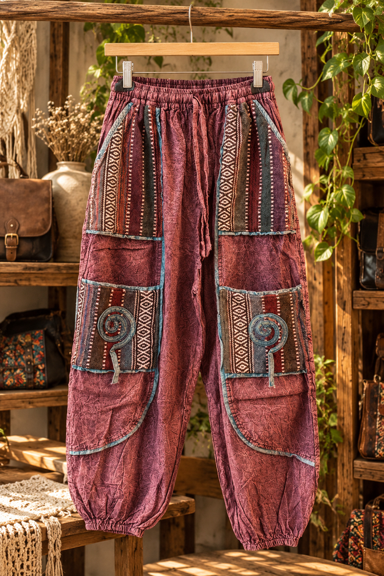 Nepal tasarım pantolon