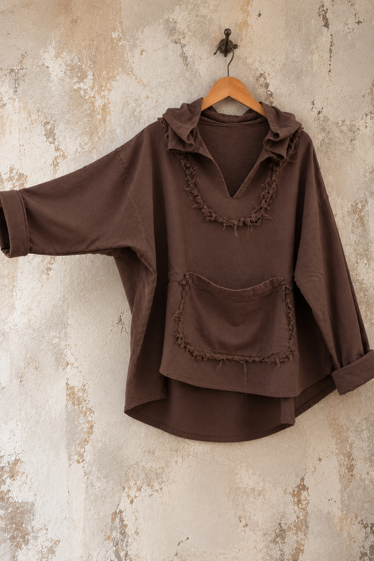 Bohem tasarım sweatshirt