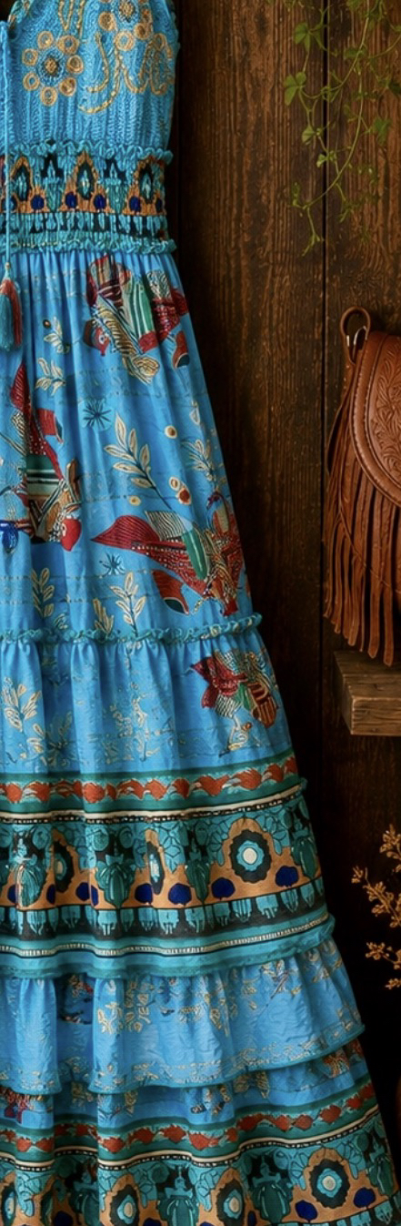 İthal tasarım handmade elbise