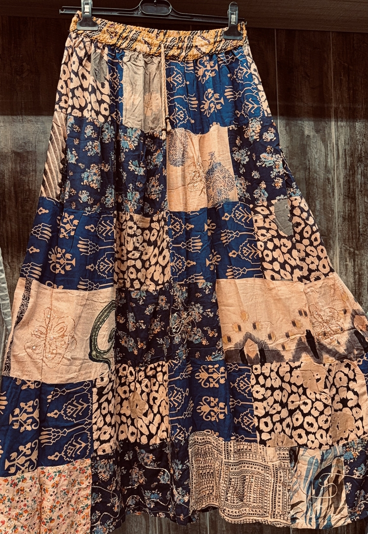 Otantik patchwork etek