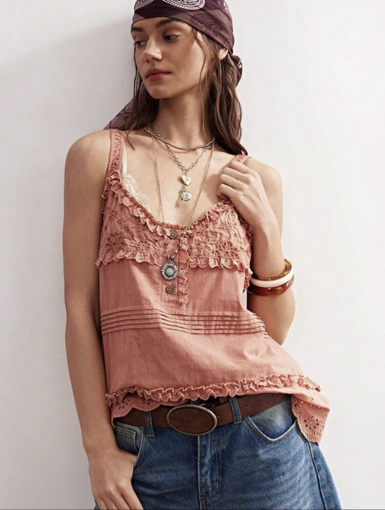 Kore tasarım bohemian bluz