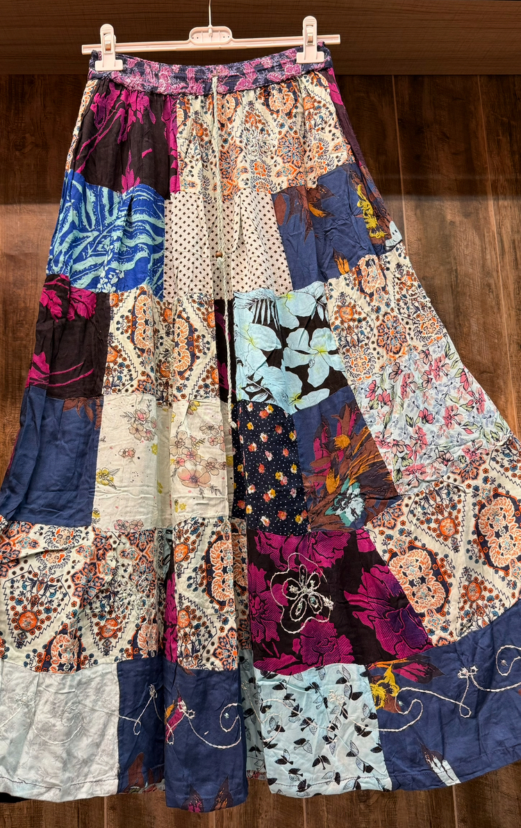 Otantik patchwork etek