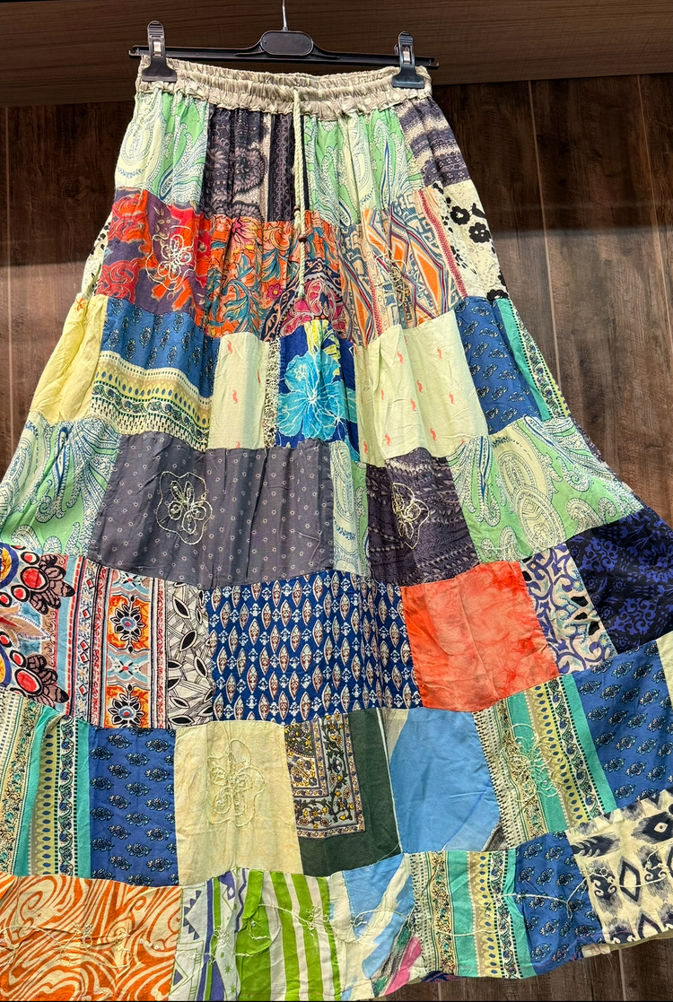 Otantik patchwork etek