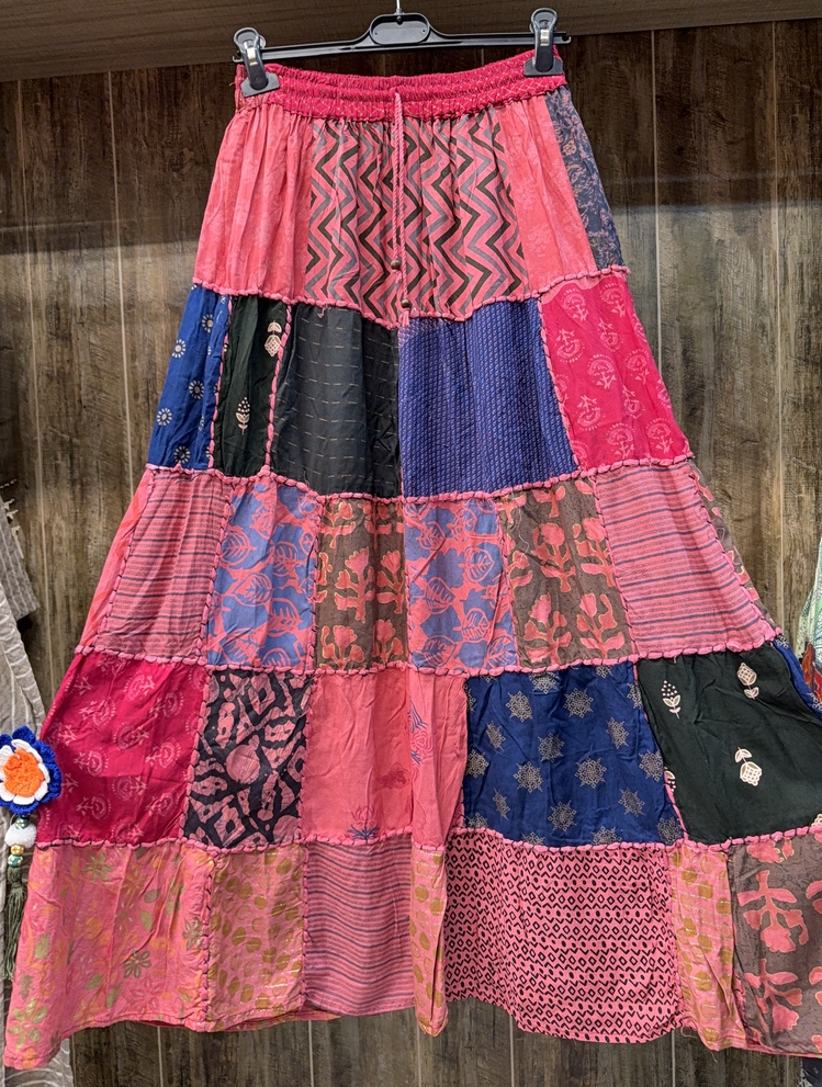 Otantik patchwork etek