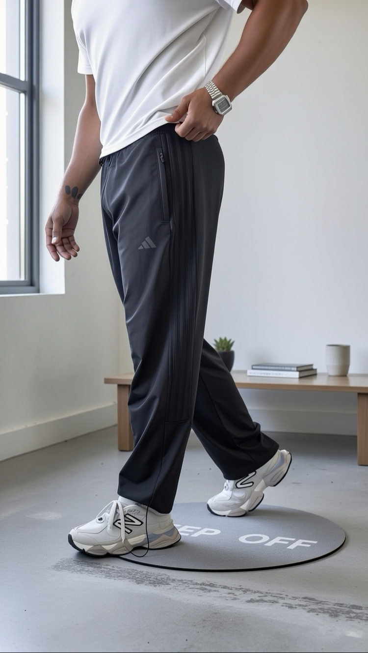 Adidas Essentials Oversized Pants Black/Black