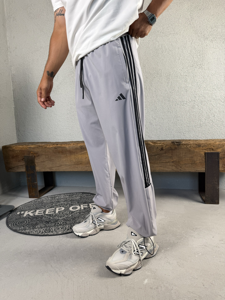 Adidas Essentials Oversized Pants Gray/Black