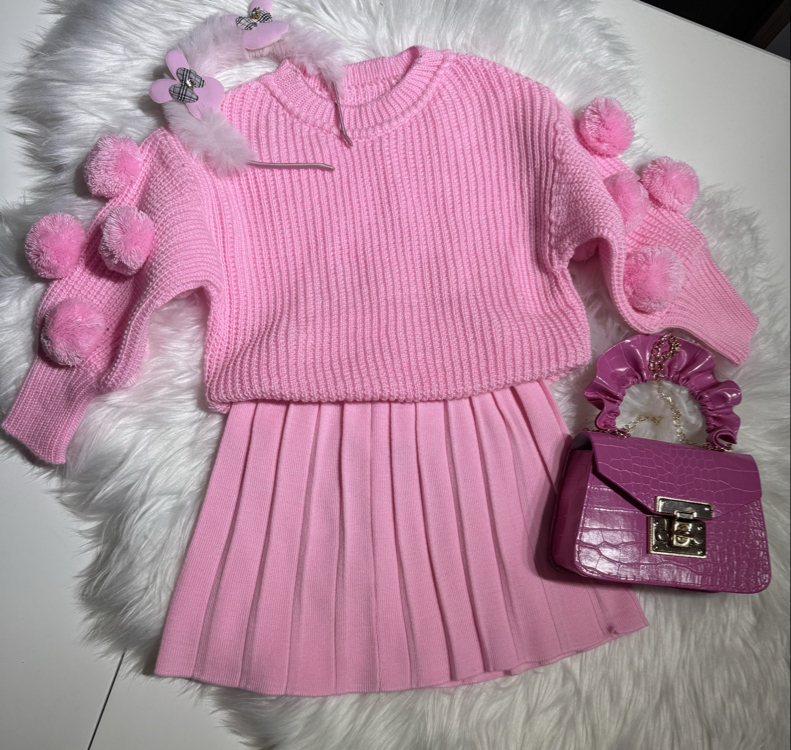 Pembe triko takım