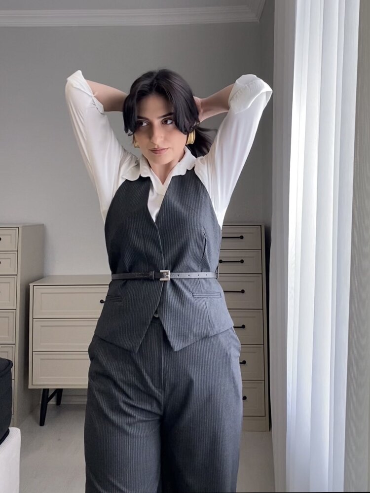 Premium Yelekli Takım