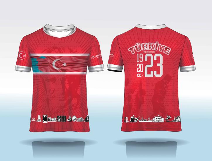 Sevdik Seni Bir Kere Türkiye / Cumhuriyet Forması - Kırmızı
