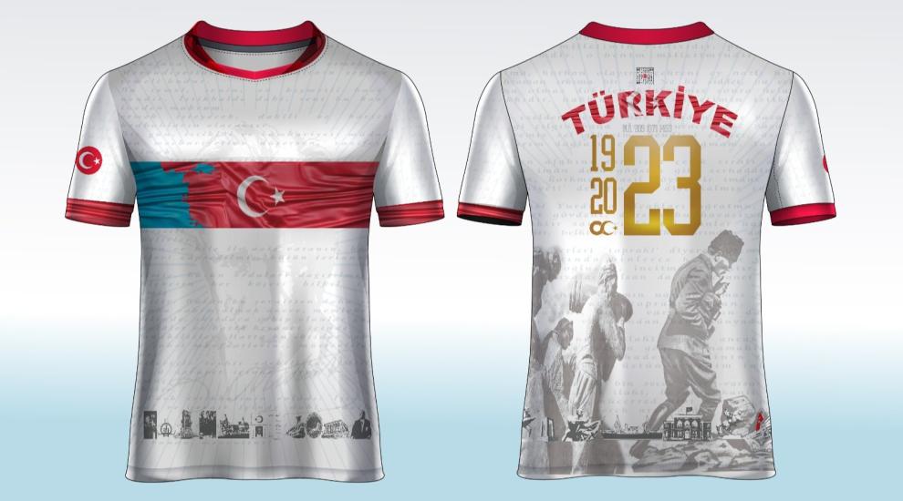 Sevdik Seni Bir Kere Türkiye / Cumhuriyet Forması - Beyaz