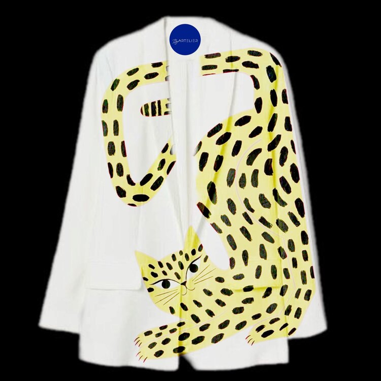 Polca Leopard White