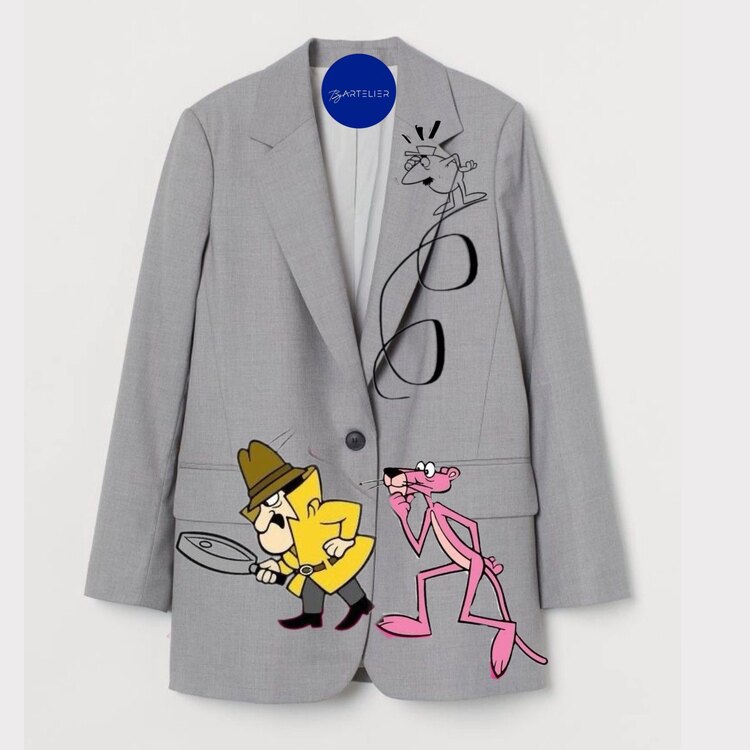 detective and Pink Panther