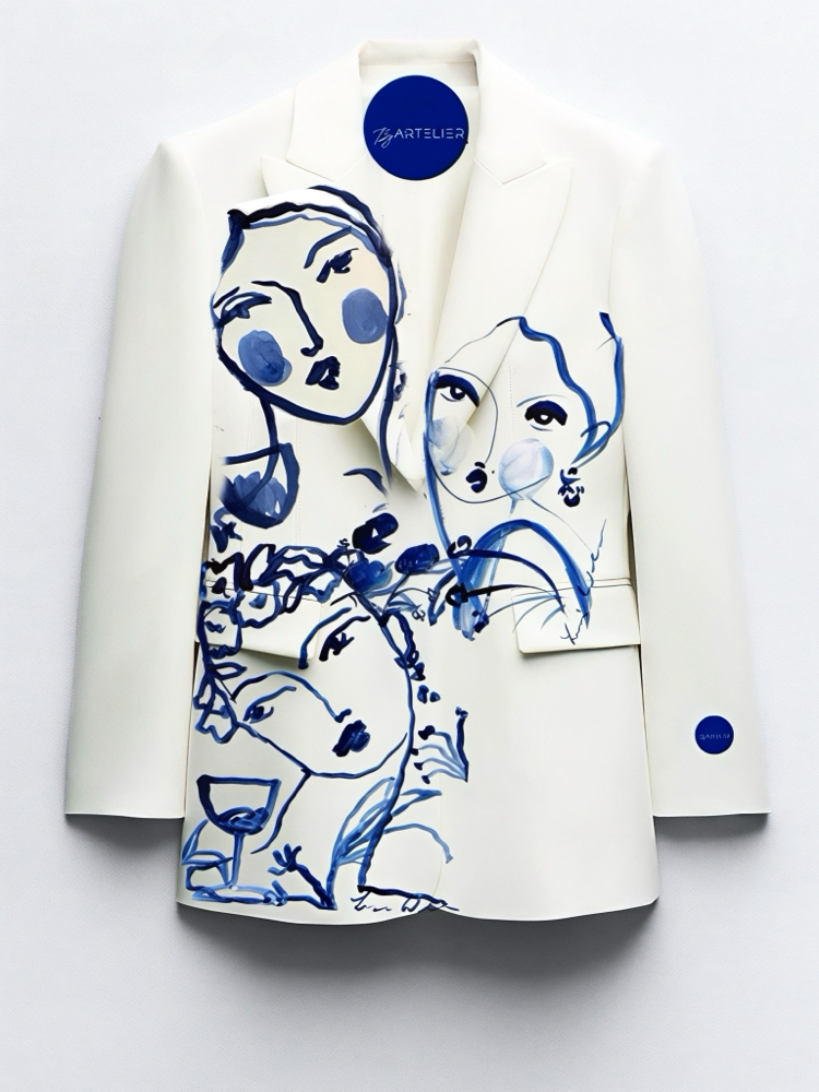 Blue Faces 