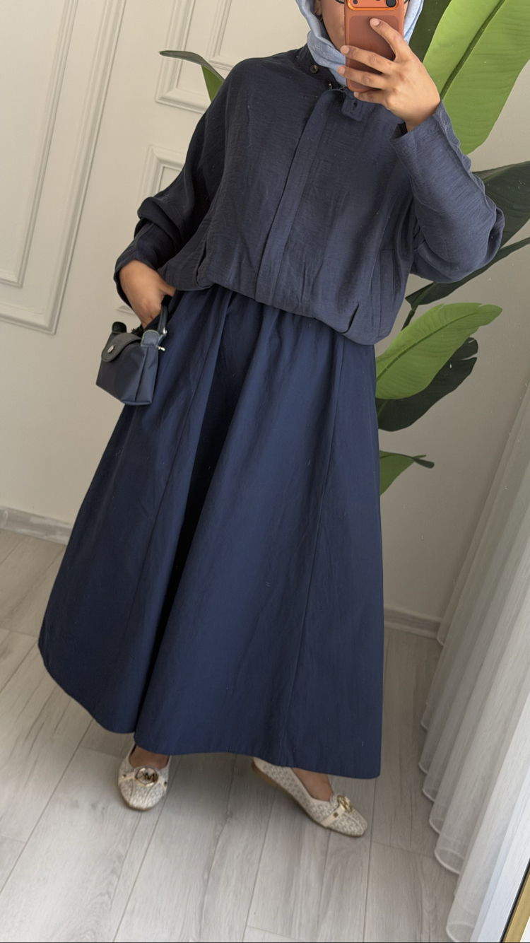 Poplin etek
