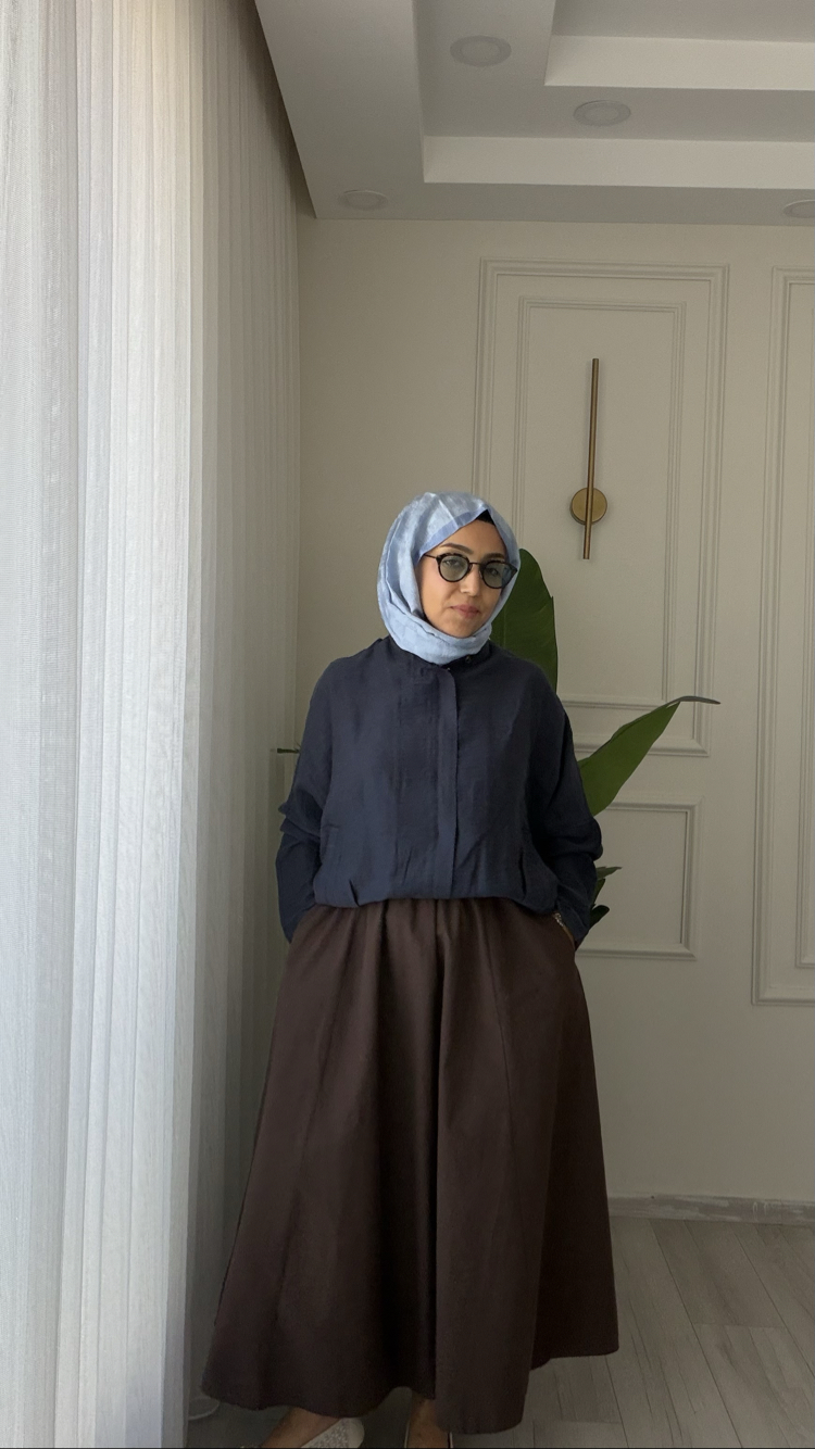 Poplin etek