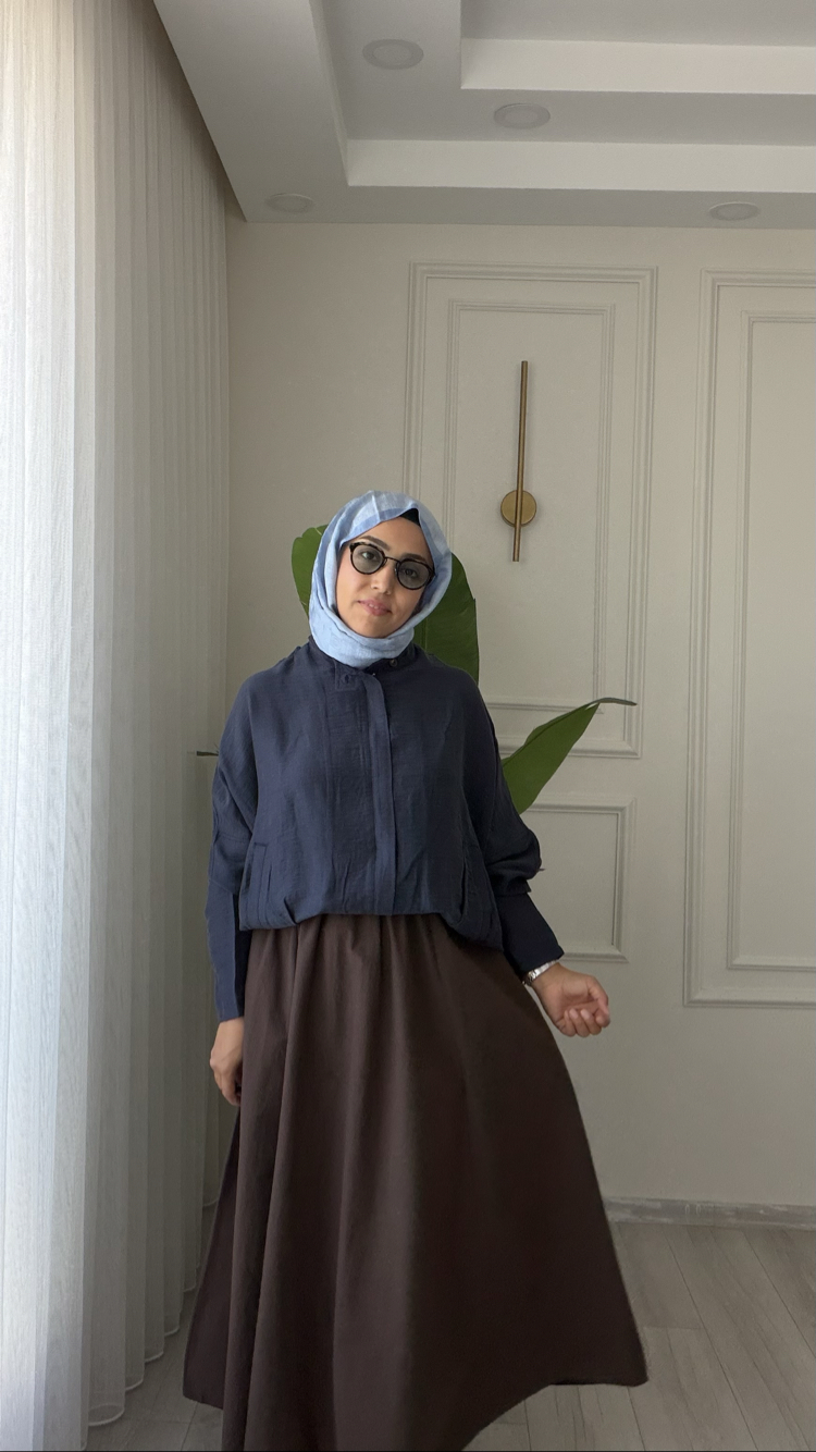 Poplin etek