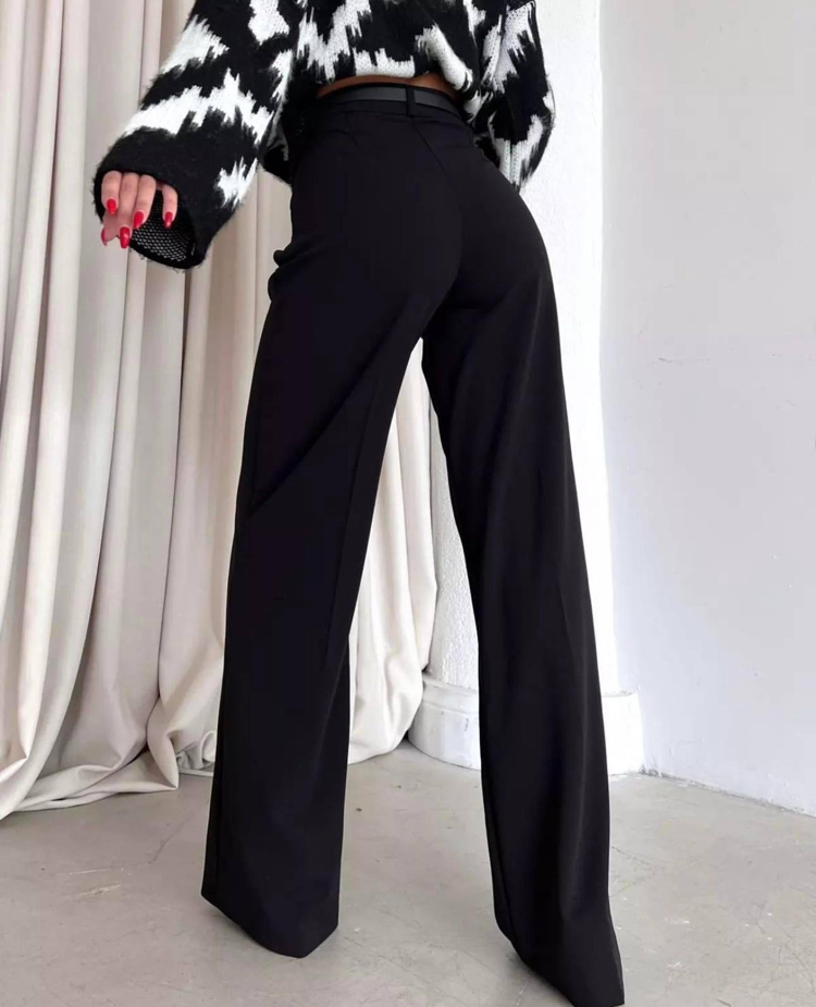Network bel arkası lastikli Kemerlı palazzo