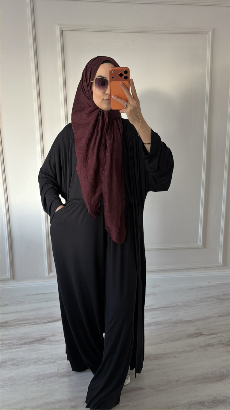 3 lü Penye Takım (siyah)