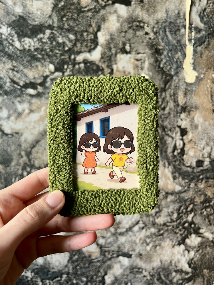Magnetli Punch Çerçeve El Yapımı Kişiye Özel
